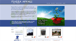 Desktop Screenshot of mercatinopiazzaaffari.it